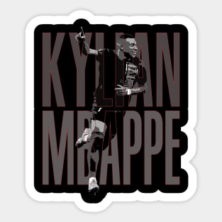 Kylian Mbappe Superstar Sticker